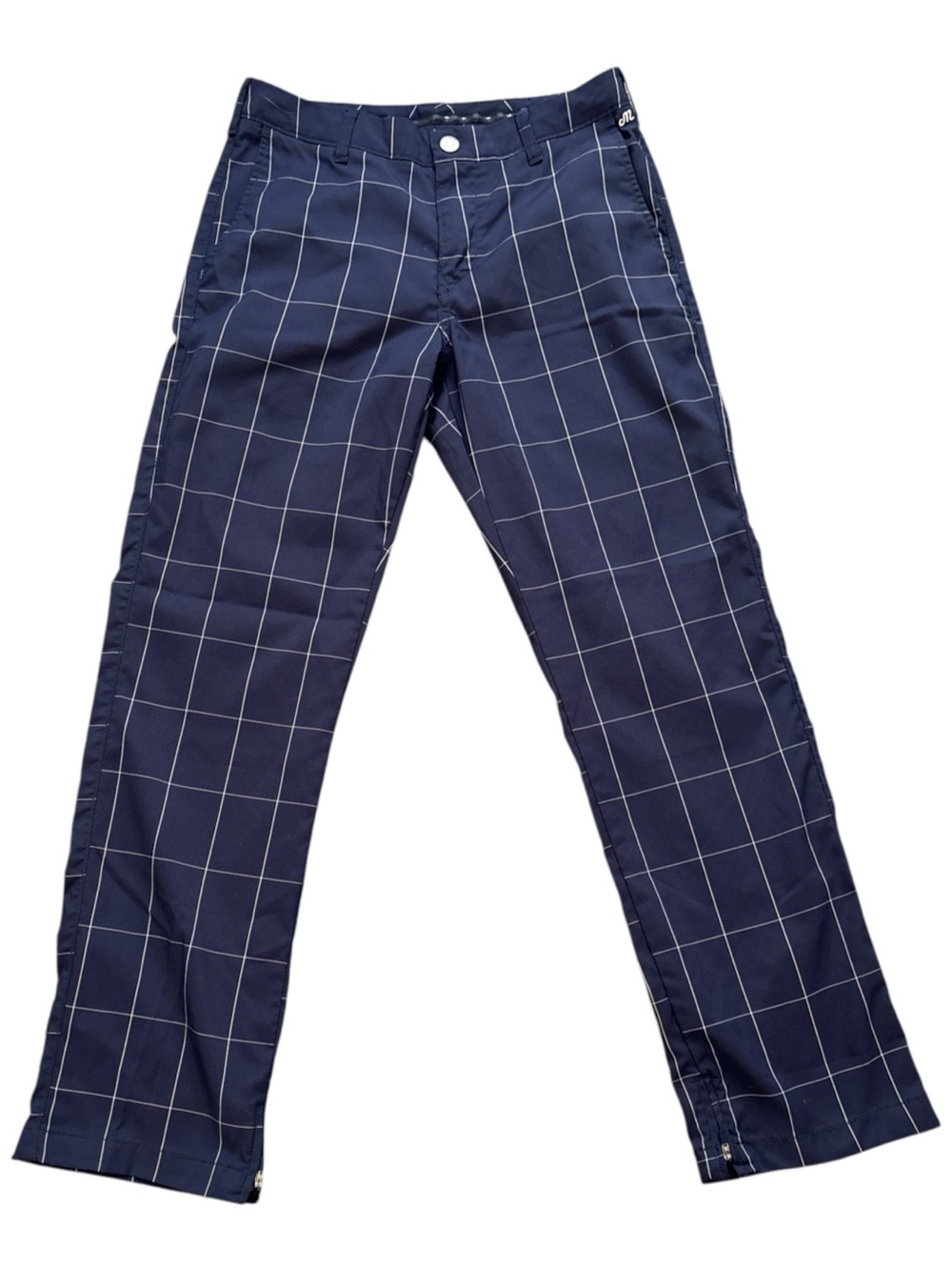 Maide by Bonobos Higland Golf Pants Men's Navy Windowpane Dress Pants 30/30
